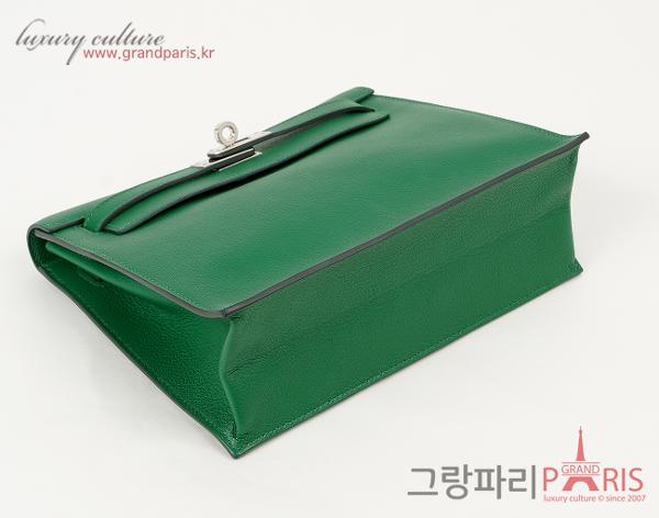 에르메스 켈리단스 베르소 칵투스 블루 제피르 은장 B