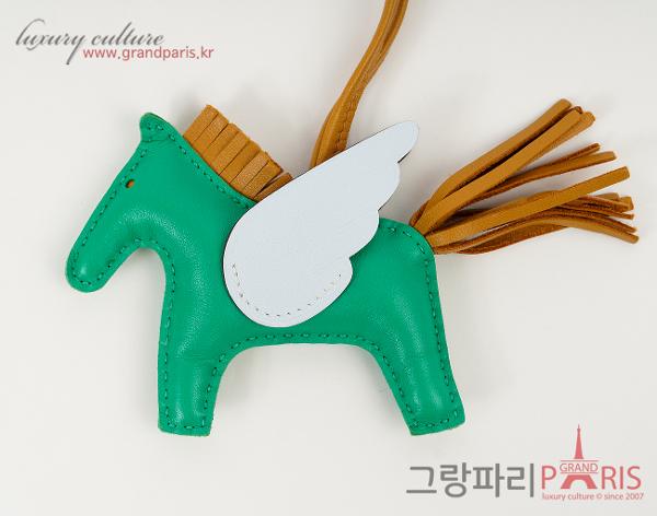 에르메스 페가수스 로데오 PM 멘테 세잠 블루 브룸