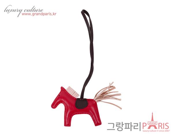 에르메스 로데오 PM 프랑보와즈 로즈 사쿠라 루즈 셀리에