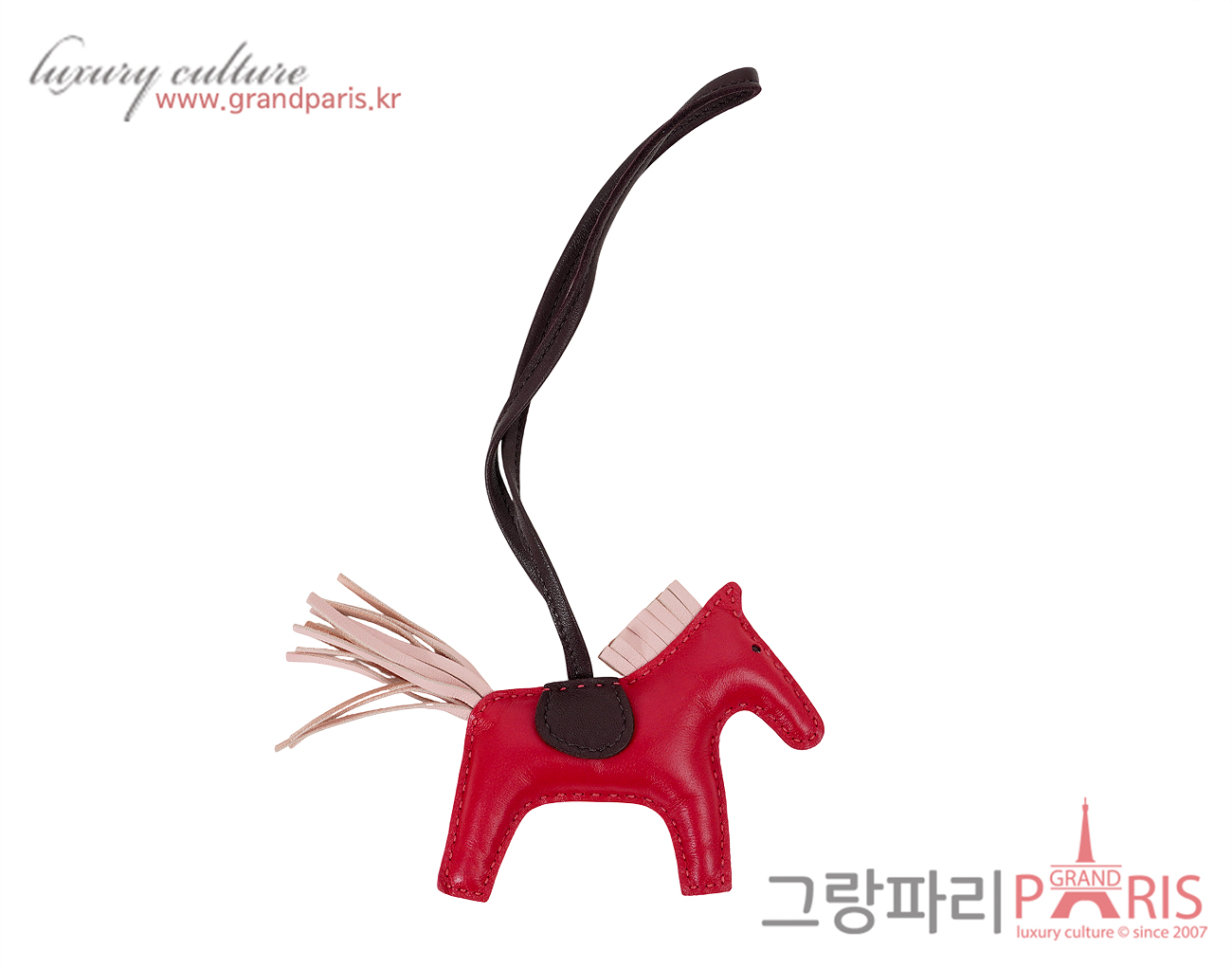 에르메스 로데오 PM 프랑보와즈 로즈 사쿠라 루즈 셀리에