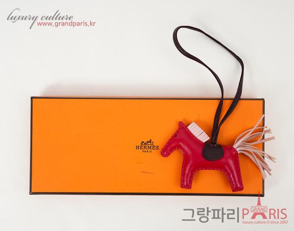 에르메스 로데오 PM 프랑보와즈 로즈 사쿠라 루즈 셀리에