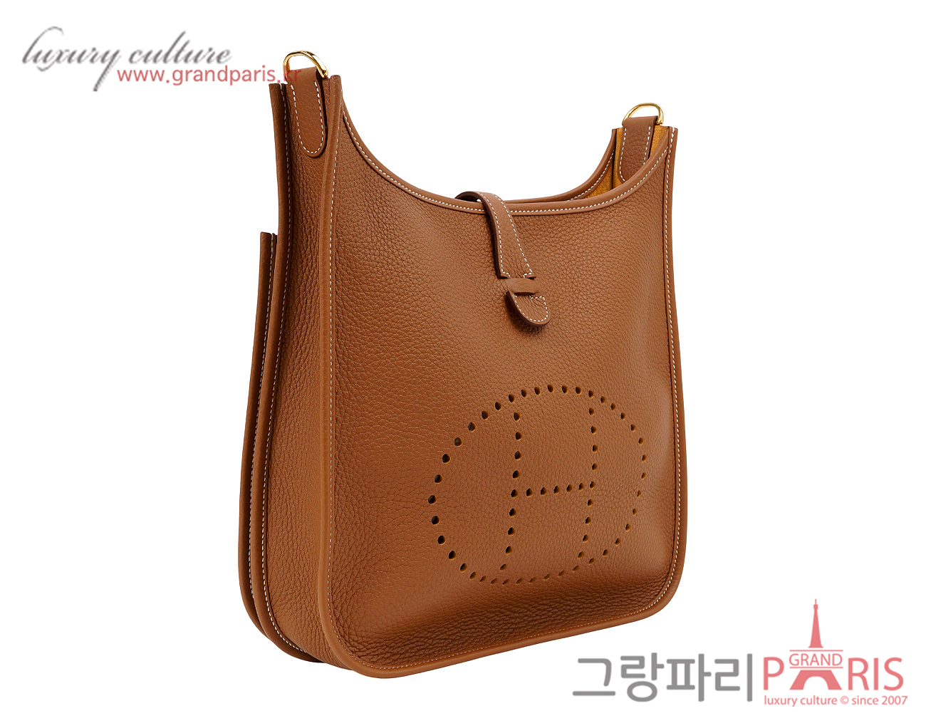 에르메스 에블린 29 골드 금장 K
