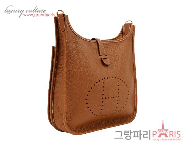에르메스 에블린 29 골드 금장 K