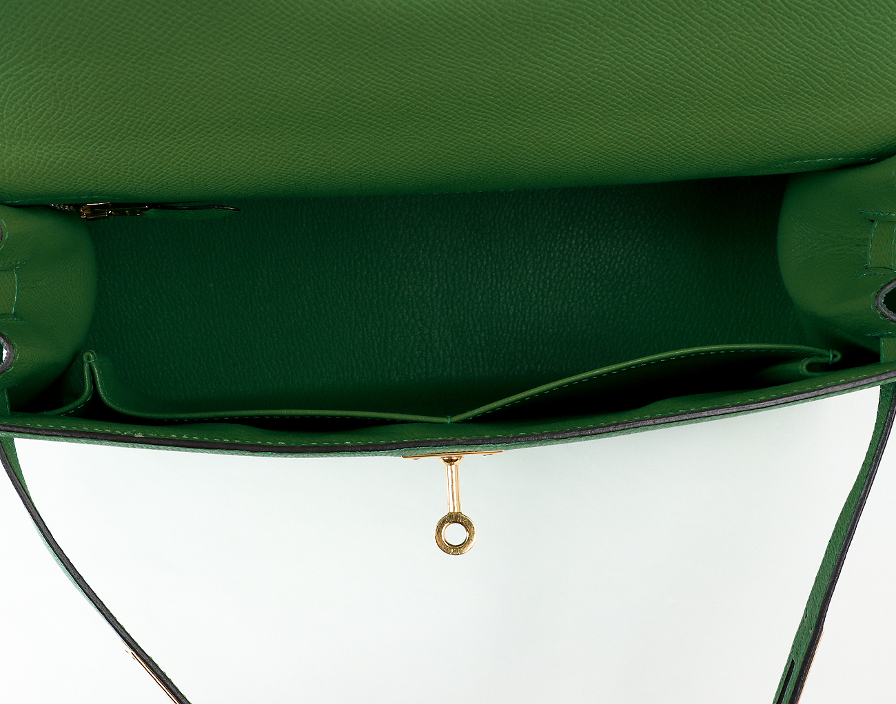 에르메스 셀리에 켈리 32 뱀부 금장 R