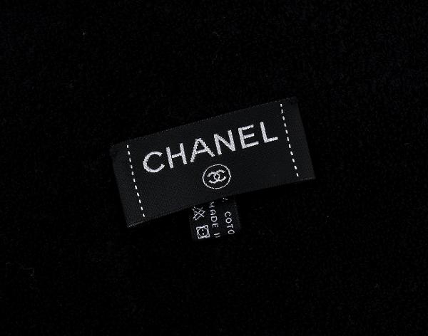 샤넬 비치 타올 토트백 블랙 화이트