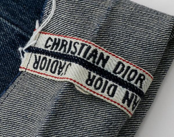 디올 보이프렌드 데님 진 블루 36