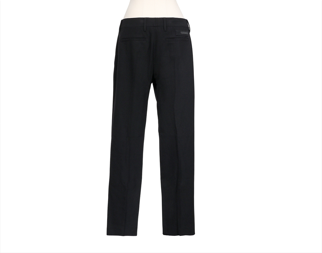 프라다 울 팬츠 블랙 42