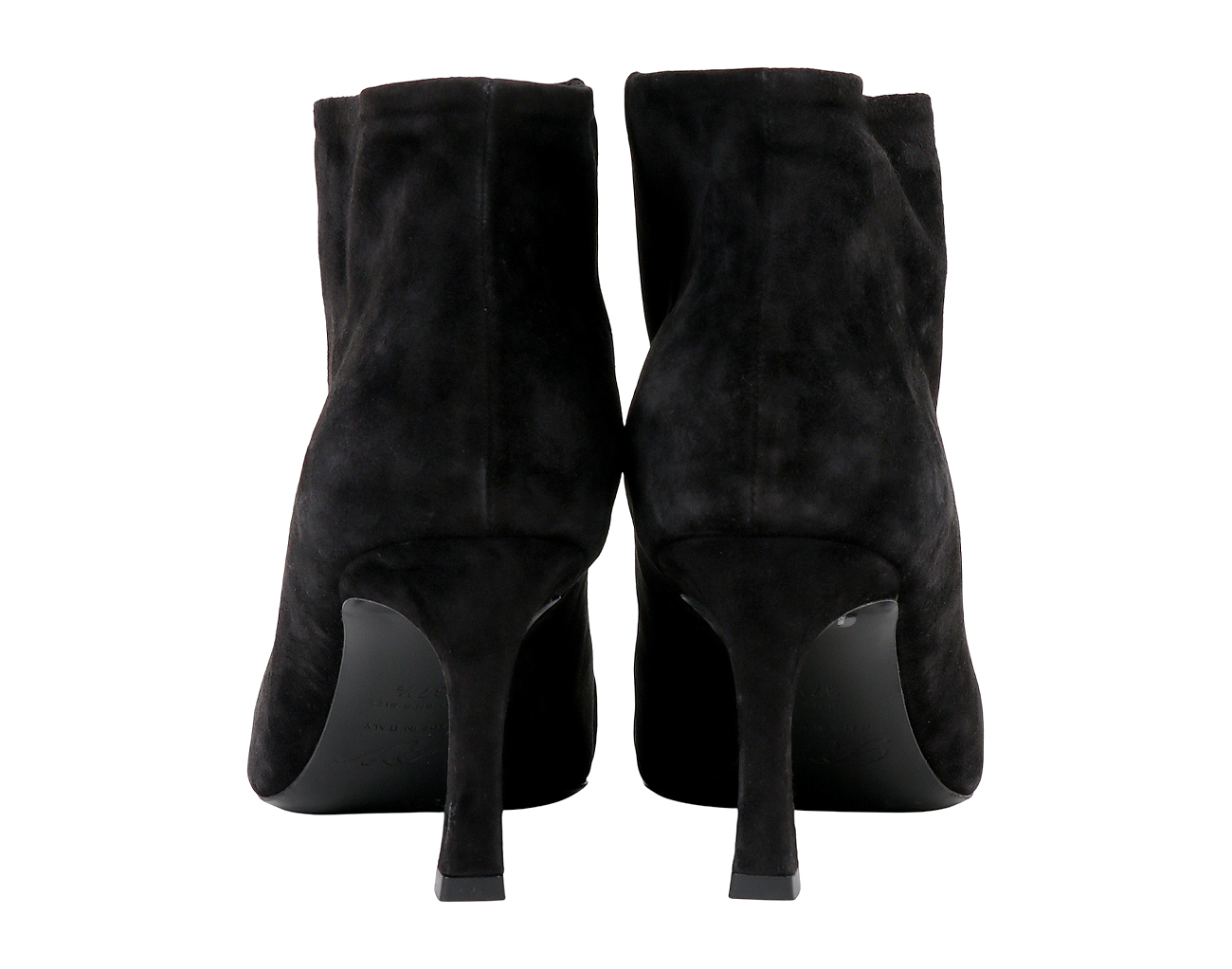 로저비비에 스웨이드 트럼펫 부티 블랙 37 1/2