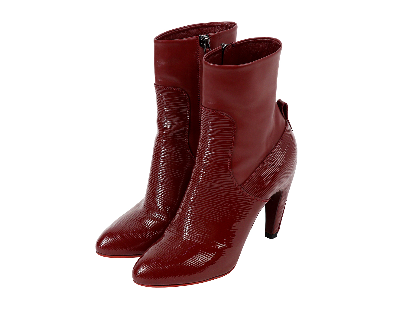 루이비통 이터널 앵클 부츠 레드 38