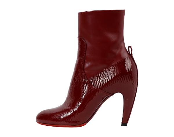 루이비통 이터널 앵클 부츠 레드 38