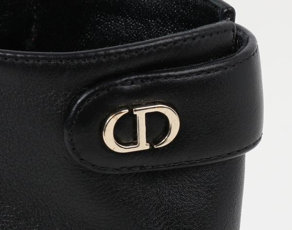 디올 로즈 앵클 부츠 블랙 38