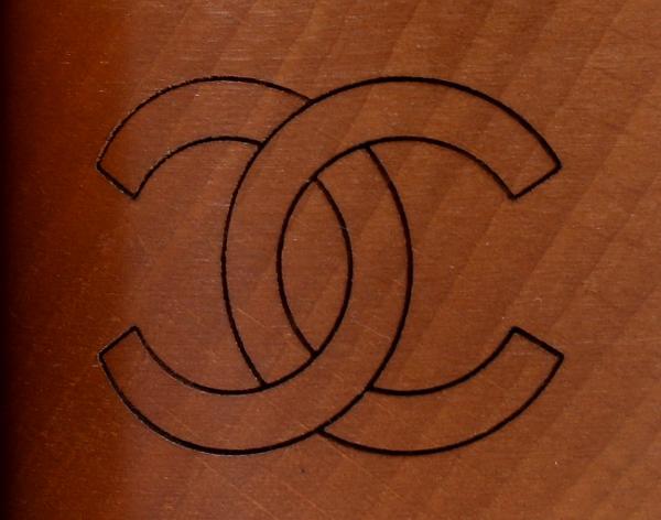 샤넬 페이턴트 우드 샌들 블랙 38