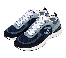 샤넬 데님 스웨이드 스니커즈 블루 39 보러가기