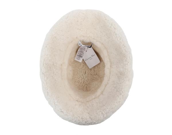 디올 테디 D 매크로까나쥬 스몰 브림 버킷햇 블랙 57