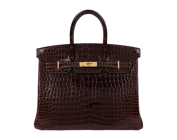 에르메스 벌킨 35 리쎄 포로수스 미엘 금장 M