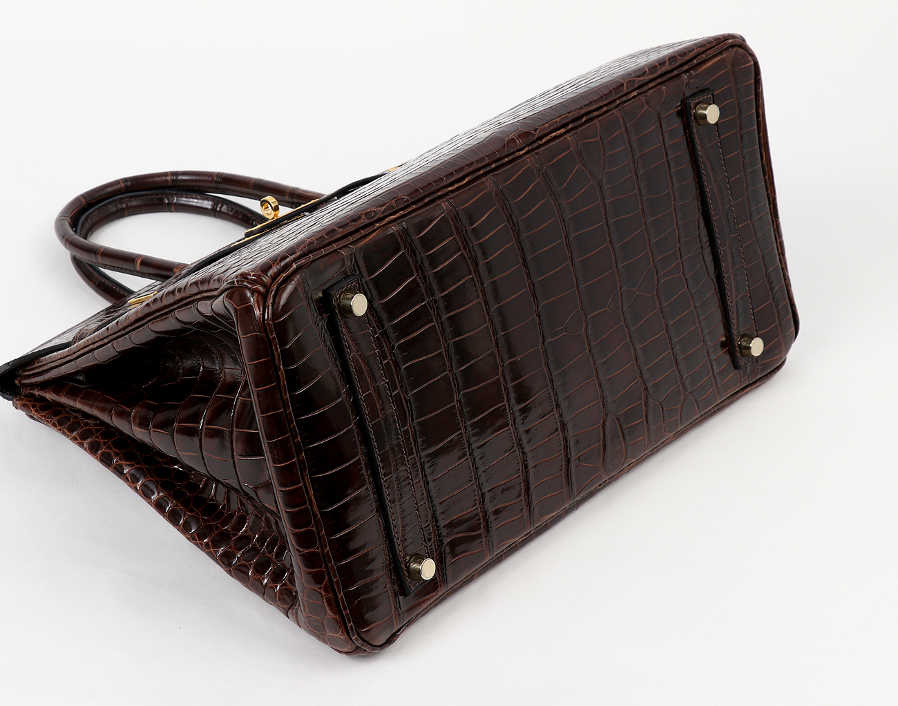 에르메스 벌킨 35 리쎄 포로수스 미엘 금장 M