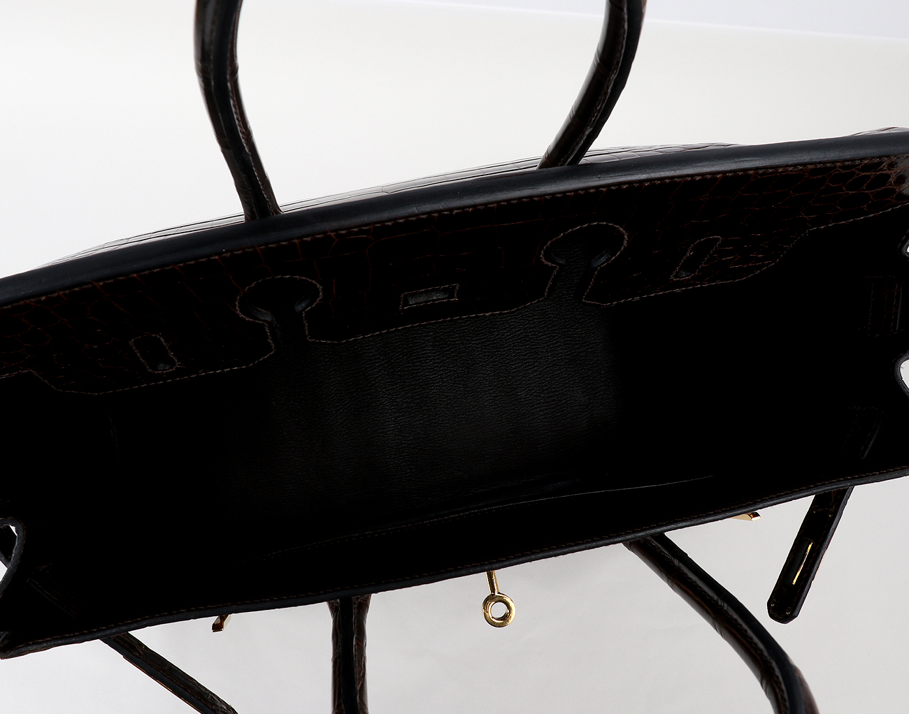 에르메스 벌킨 35 리쎄 포로수스 미엘 금장 M