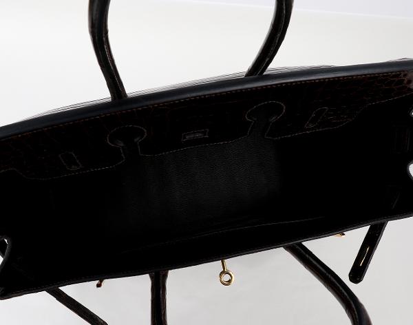 에르메스 벌킨 35 리쎄 포로수스 미엘 금장 M