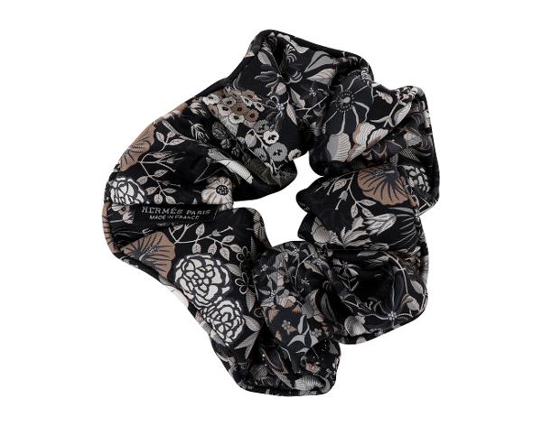 에르메스 클라우디아 블룸 XL 스크런치 블랙