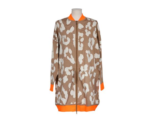 에르메스 정글 러브 플루오 파카 트윌렌 코트 베이지 카멜 34