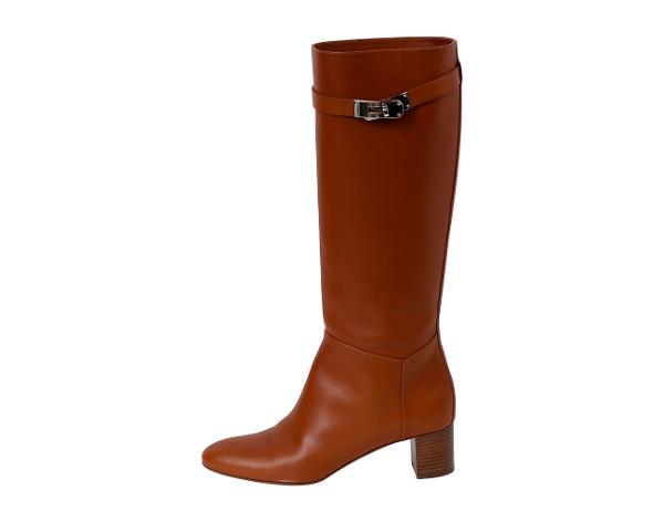 에르메스 스토리 50 부츠 내추럴 은장 38 1/2