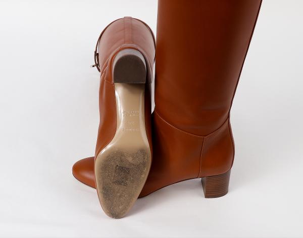 에르메스 스토리 50 부츠 내추럴 은장 38 1/2