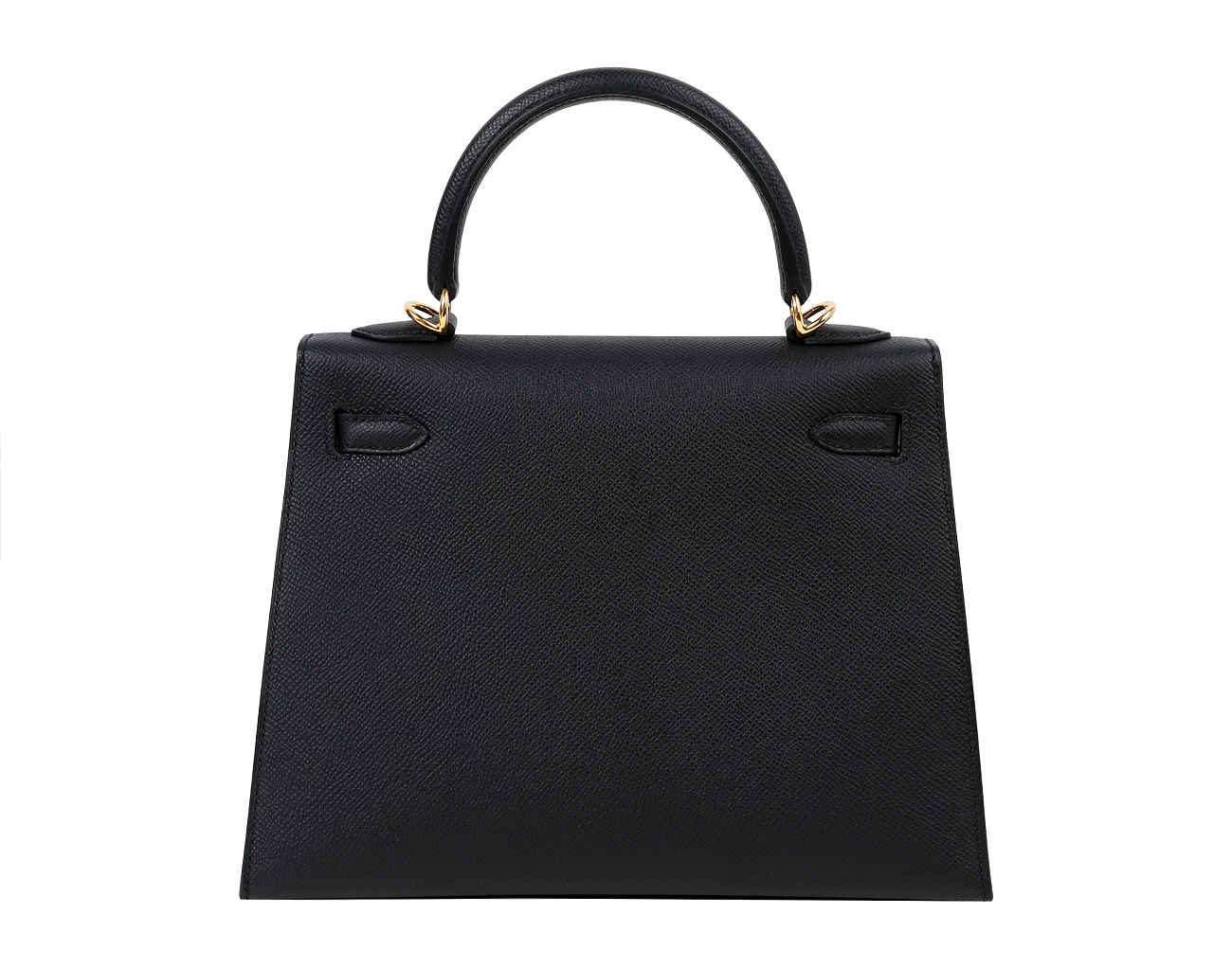 에르메스 셀리에 켈리 25 블랙 금장 K