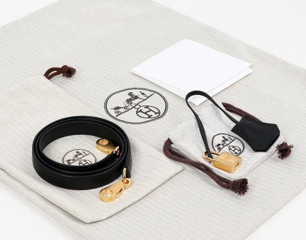 에르메스 셀리에 켈리 25 블랙 금장 K