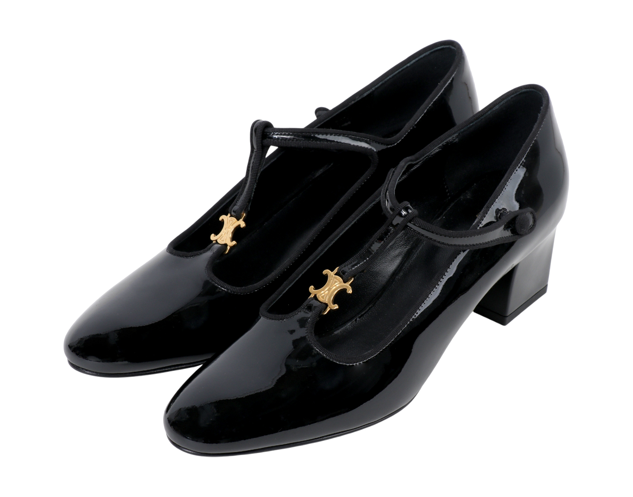 셀린느 베이비 티바 펌프스 블랙 37