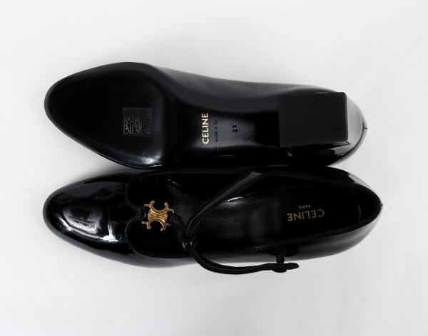 셀린느 베이비 티바 펌프스 블랙 37