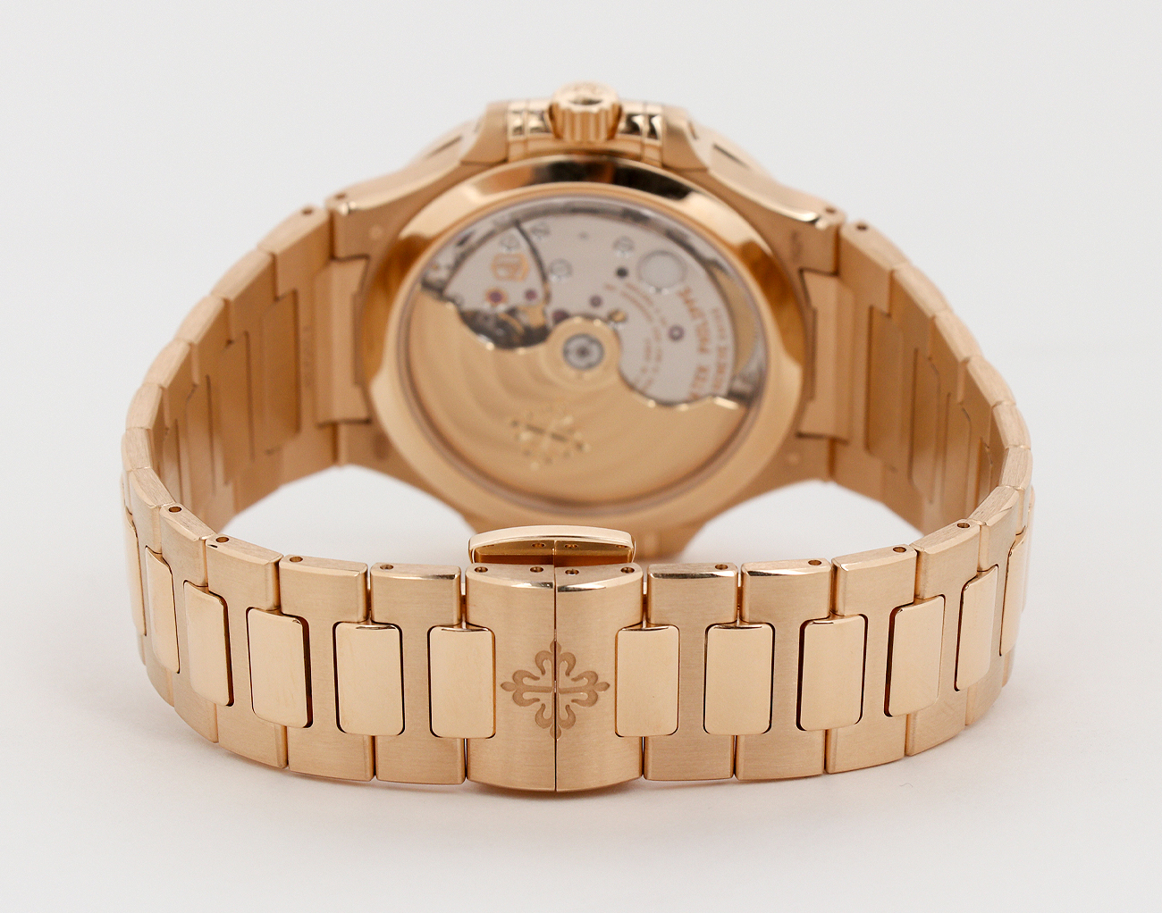 파텍필립 노틸러스 레이디 로즈골드 다이아몬드 골든 브라운 오팔 다이얼 7118/1200R-010