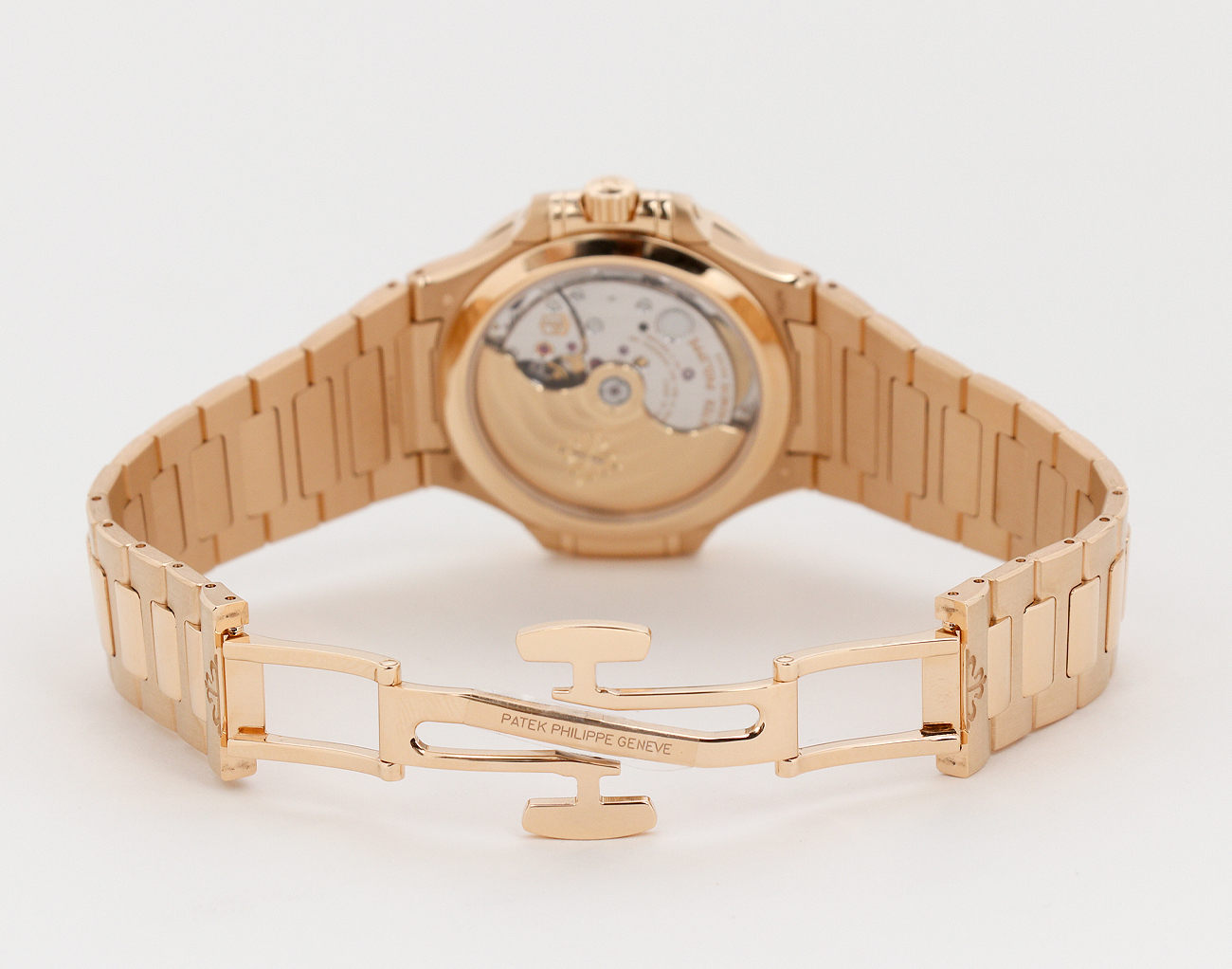 파텍필립 노틸러스 레이디 로즈골드 다이아몬드 골든 브라운 오팔 다이얼 7118/1200R-010