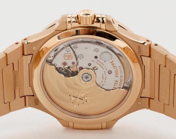파텍필립 노틸러스 레이디 로즈골드 다이아몬드 골든 브라운 오팔 다이얼 7118/1200R-010
