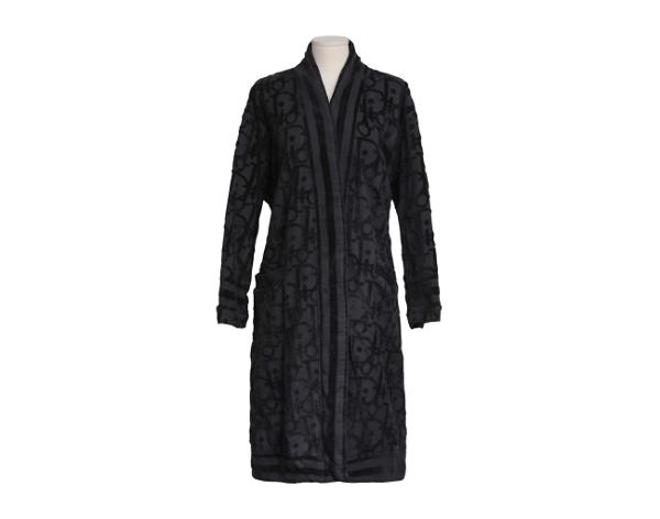 디올 오블리크 배스로브 블랙 M