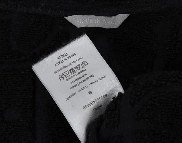 디올 오블리크 배스로브 블랙 M