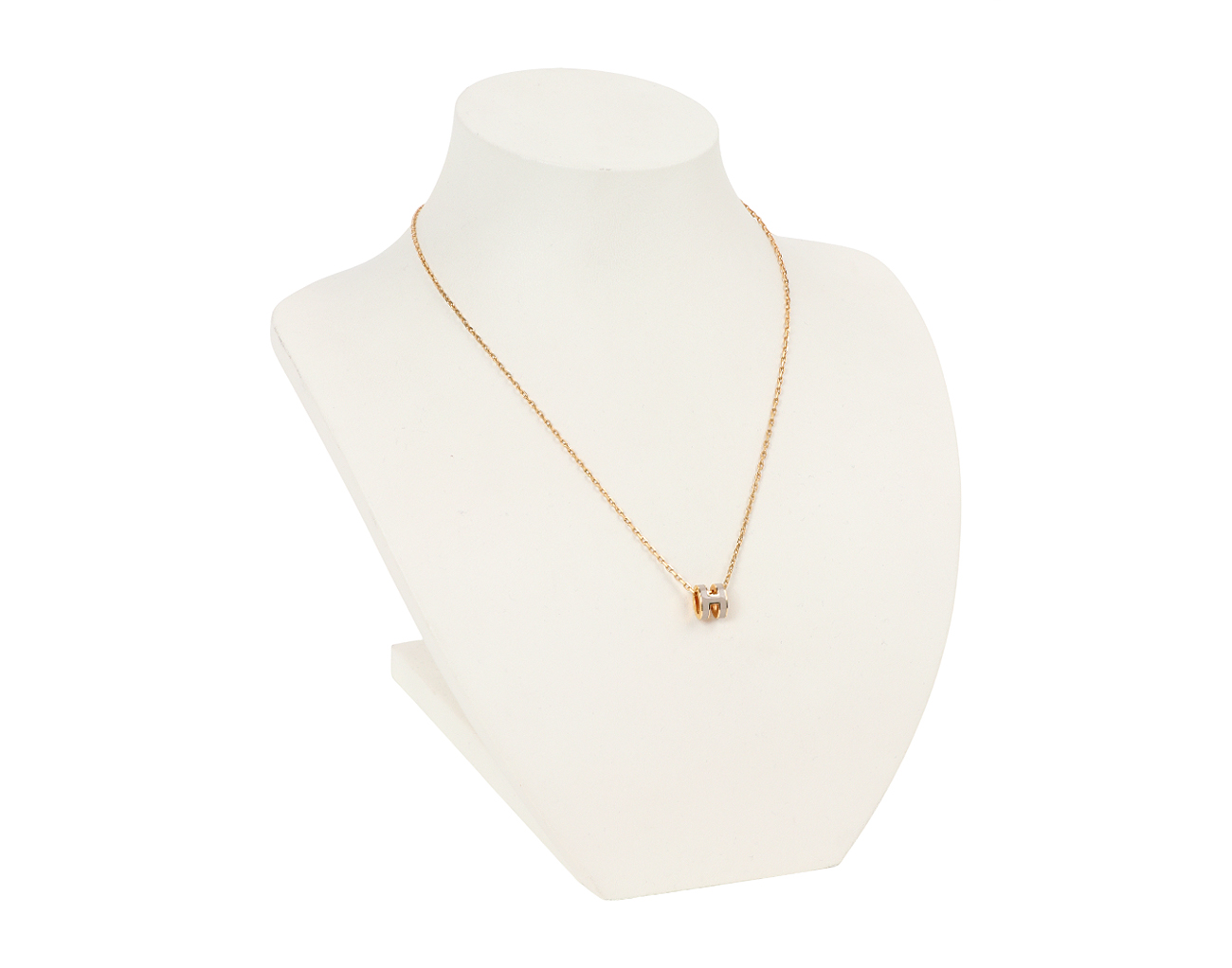 에르메스 미니 팝아슈 펜던트 마론 글라세 금장