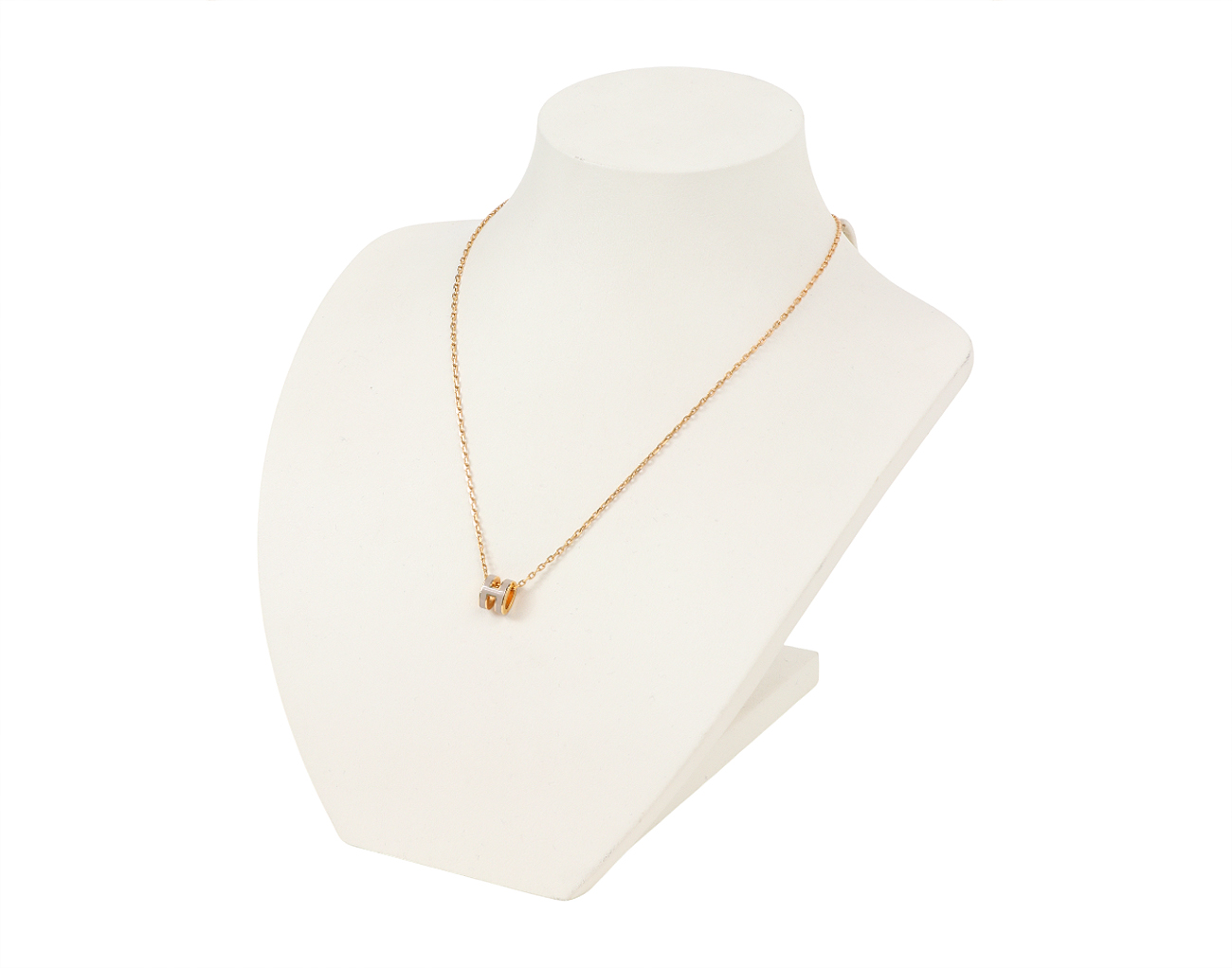 에르메스 미니 팝아슈 펜던트 마론 글라세 금장