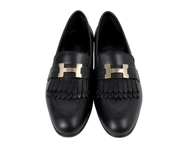 에르메스 로얄 로퍼 블랙 퍼마브래스 35 1/2