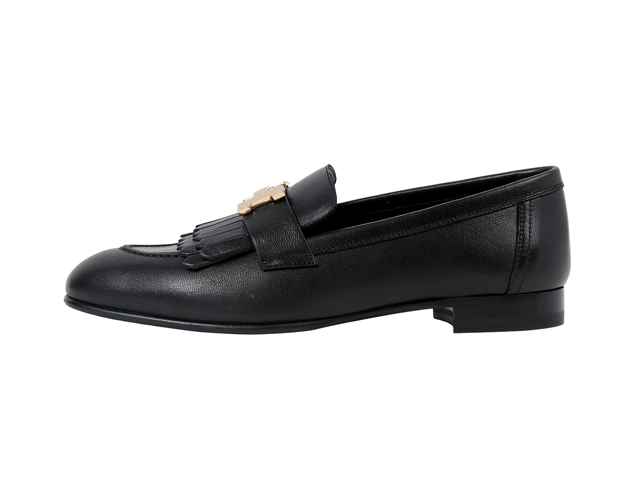 에르메스 로얄 로퍼 블랙 퍼마브래스 35 1/2