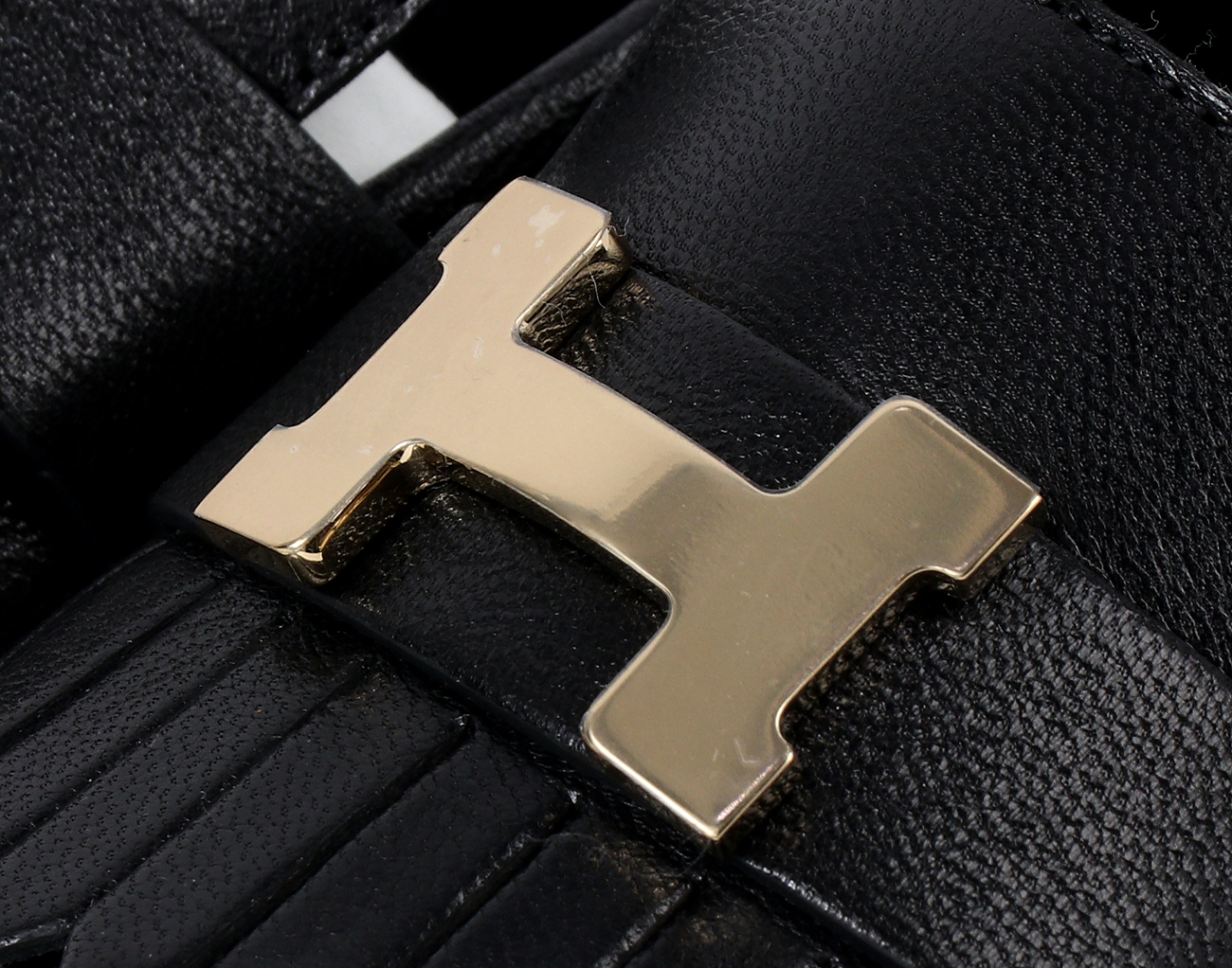 에르메스 로얄 로퍼 블랙 퍼마브래스 35 1/2