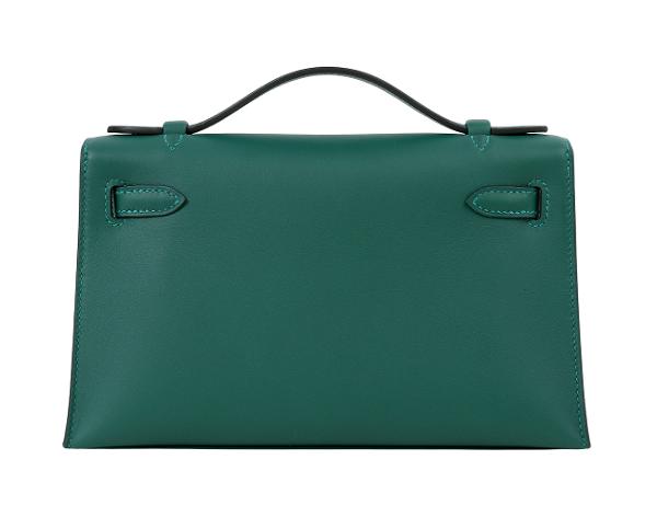 에르메스 켈리 포쉐트 베르트 모옌 은장 W