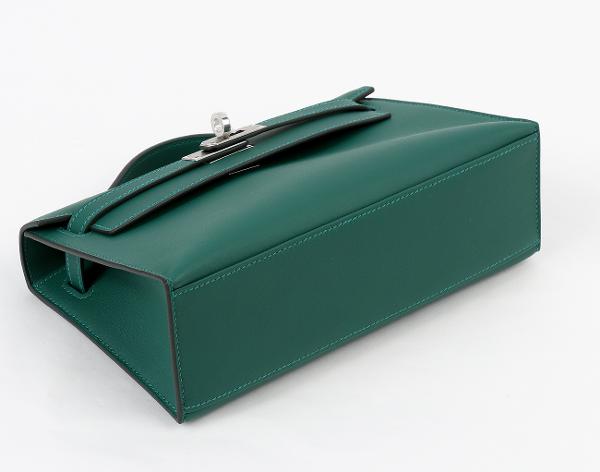 에르메스 켈리 포쉐트 베르트 모옌 은장 W