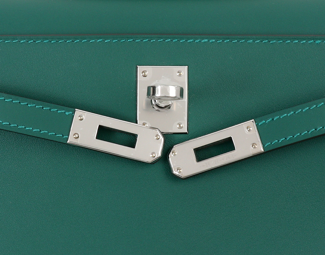 에르메스 켈리 포쉐트 베르트 모옌 은장 W