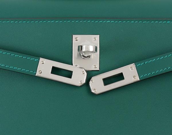 에르메스 켈리 포쉐트 베르트 모옌 은장 W