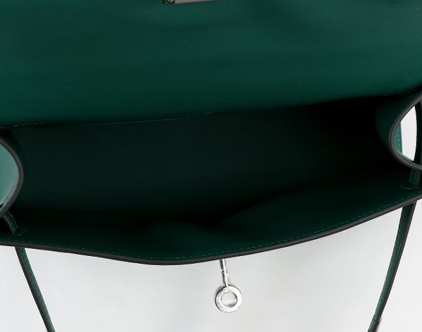 에르메스 켈리 포쉐트 베르트 모옌 은장 W