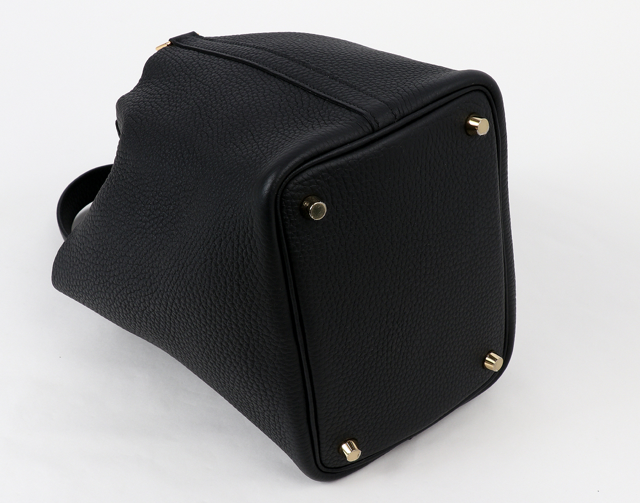 에르메스 피코탄 18 블랙 금장 B