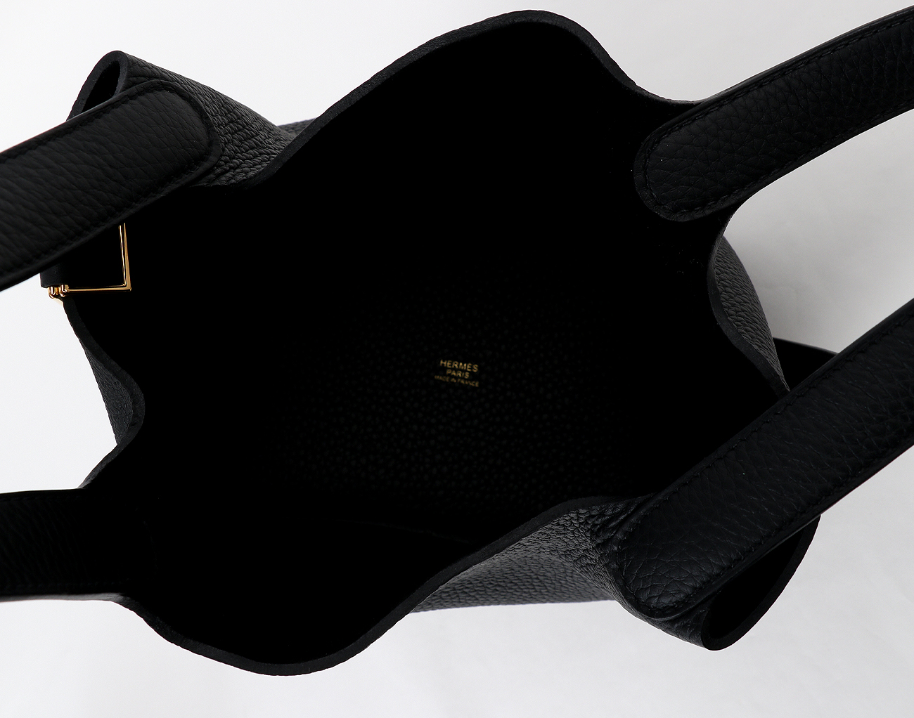 에르메스 피코탄 18 블랙 금장 B