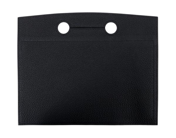 에르메스 백포켓 파우치 25 블랙 금장 Z