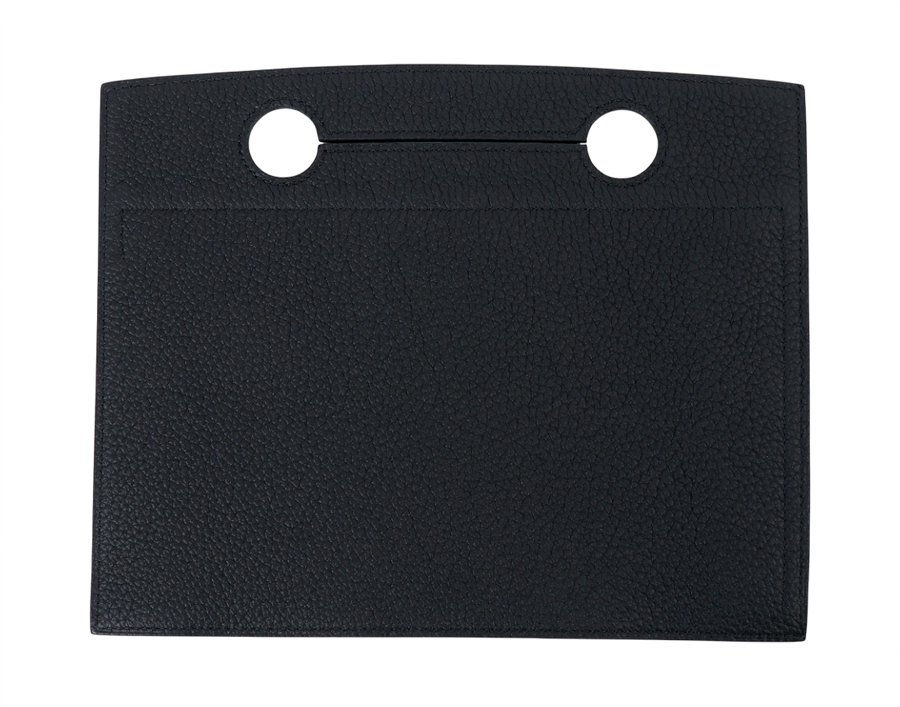 에르메스 백포켓 파우치 30 블랙 금장 Z