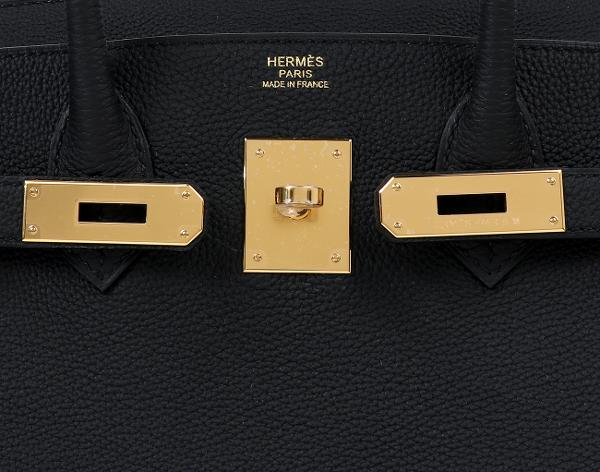 에르메스 벌킨 30 블랙 금장 K